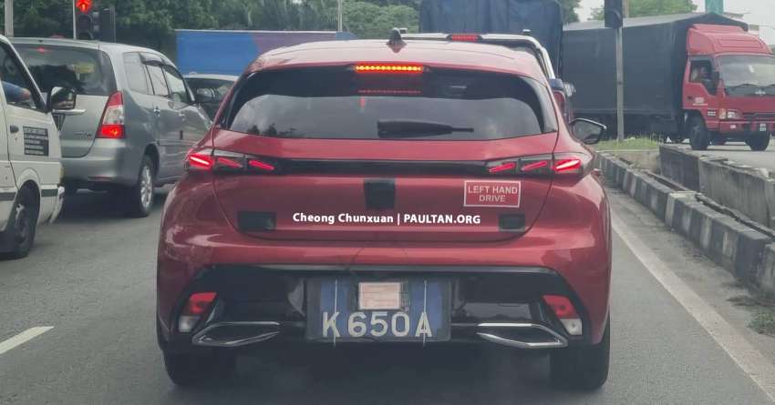 2022 Peugeot 308 in Malaysia gravely mistaken for the next-generation Perodua Myvi in viral TikTok video 1459081