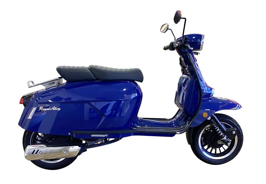 2022 Royal Alloy GP125 and GP180 get colour updates for Malaysia, priced at RM12,497 and RM15,525 OTR Image #1453757