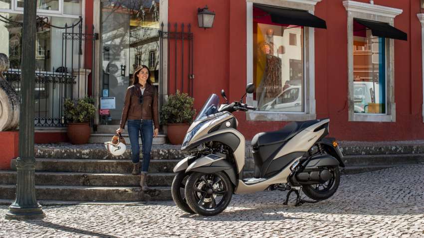 2022 Yamaha Tricity 125 scooter updated for Europe 1451580