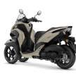 2022 Yamaha Tricity 125 scooter updated for Europe