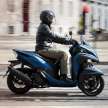 2022 Yamaha Tricity 125 scooter updated for Europe
