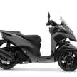 2022 Yamaha Tricity 125 scooter updated for Europe