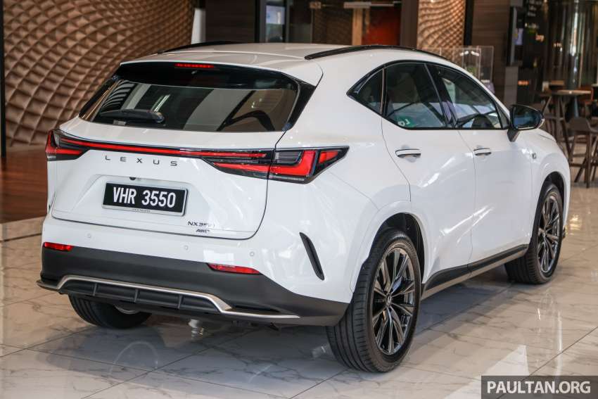 2022 Lexus NX 350 F Sport in Malaysia – live gallery of second-gen SUV; 2.4T with 275 hp, 430 Nm; RM389,888 1457439