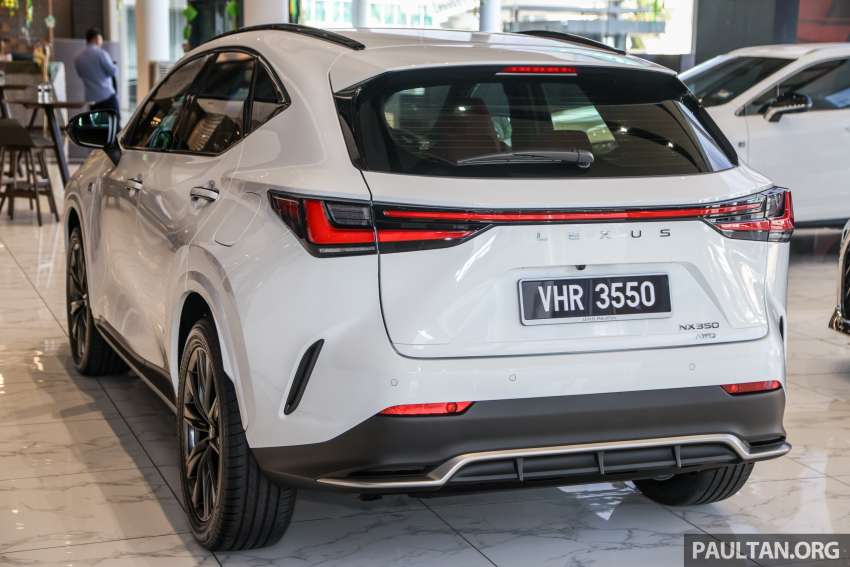 2022 Lexus NX 350 F Sport in Malaysia – live gallery of second-gen SUV; 2.4T with 275 hp, 430 Nm; RM389,888 1457440