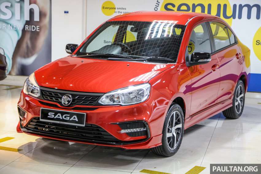 2022 Proton Saga MC2 facelift launched – Premium S variant, revised dash, ESC on Standard, from RM34.4k Image #1453045