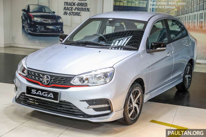 2022 Proton Saga MC2 facelift launched – Premium S variant, revised dash, ESC on Standard, from RM34.4k Image #1453054