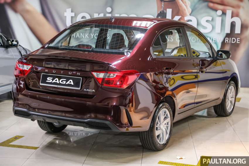 2022 Proton Saga MC2 facelift launched – Premium S variant, revised dash, ESC on Standard, from RM34.4k Image #1453103