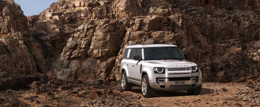 2023 Land Rover Defender 130 debuts – giant rugged SUV with seating for 8 adults; 340 mm longer than 110 1462085