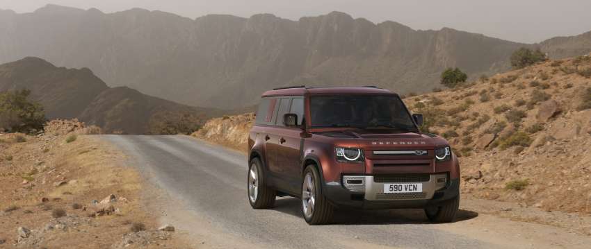 2023 Land Rover Defender 130 debuts – giant rugged SUV with seating for 8 adults; 340 mm longer than 110 1462090