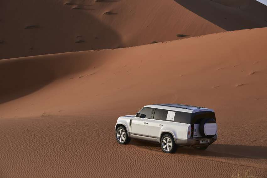 2023 Land Rover Defender 130 debuts – giant rugged SUV with seating for 8 adults; 340 mm longer than 110 1462079