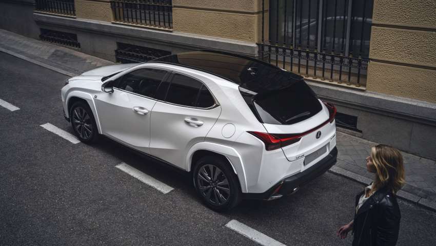 2023 Lexus UX facelift – UX 200 and UX 250h variants; no more Remote Touch interface, better body rigidity 1455132