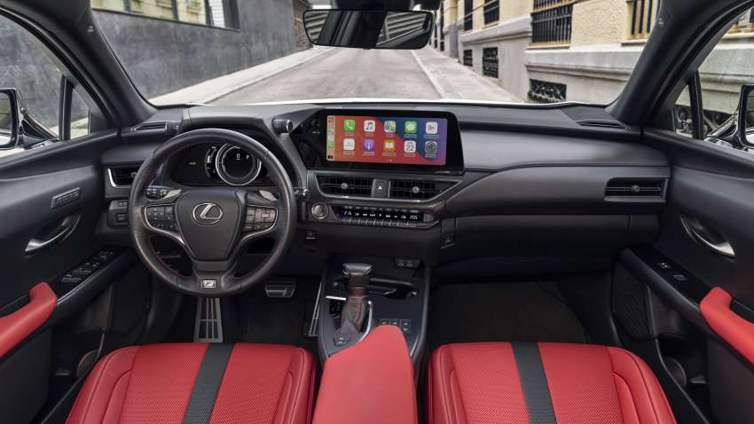 2023 Lexus UX facelift – UX 200 and UX 250h variants; no more Remote Touch interface, better body rigidity 1455142