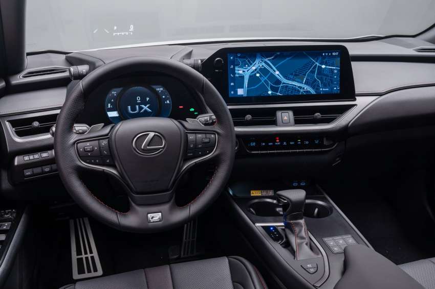 2023 Lexus UX facelift – UX 200 and UX 250h variants; no more Remote Touch interface, better body rigidity 1455119