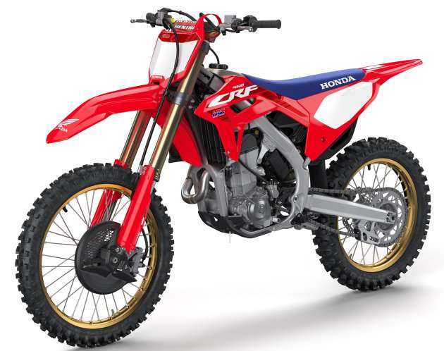 50 years of Motocross history with Honda CRF450R