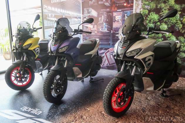 2022 Aprilia SR GT 200 and SR GT Sport scooters launched in Malaysia, RM19,900 and RM20,900