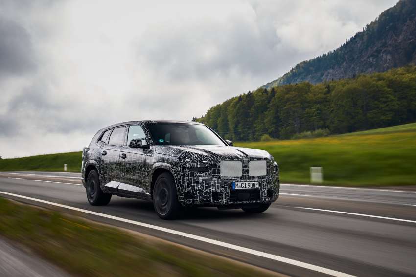 BMW XM – 650 hp/800 Nm hybrid V8 to debut end 2022 with 80 km EV range, 48-volt Active Roll Comfort 1455701