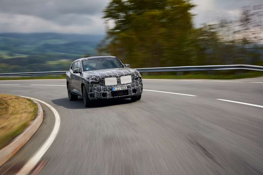 BMW XM – 650 hp/800 Nm hybrid V8 to debut end 2022 with 80 km EV range, 48-volt Active Roll Comfort 1455719