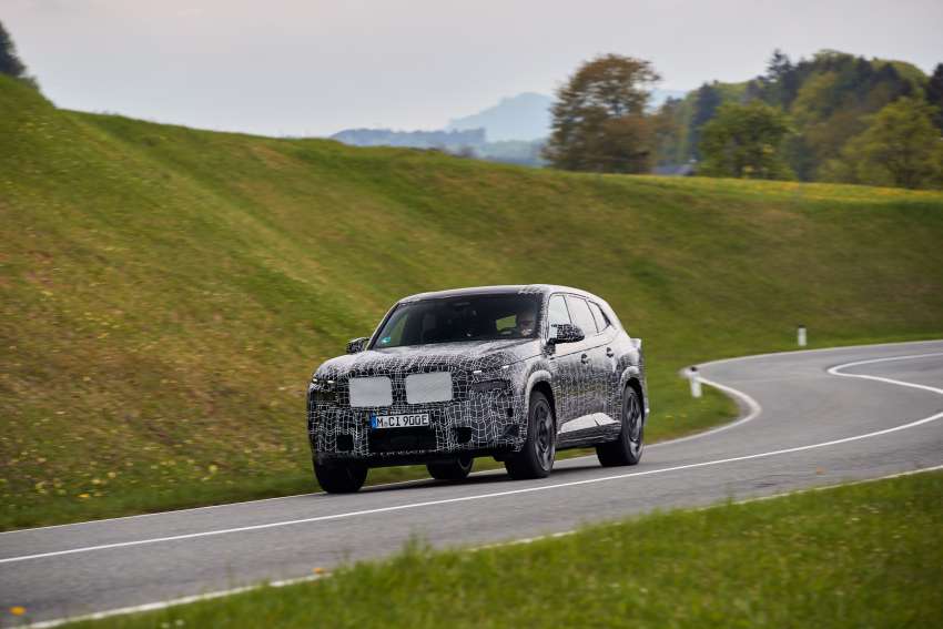BMW XM – 650 hp/800 Nm hybrid V8 to debut end 2022 with 80 km EV range, 48-volt Active Roll Comfort 1455749