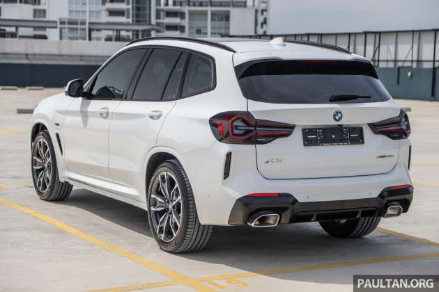 2022 BMW X3 xDrive30e M Sport facelift in Malaysia – new 292 PS PHEV with 50 km electric range, RM321k