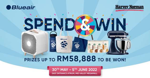 AD: Buy a Blueair air purifier from May 30 until June 5 – get a free filter, and win up to RM58,888 in prizes!