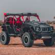 Brabus 900 Crawler is a mad 900 PS/1,050 Nm hardcore off-roader with a Mercedes G-Wagen face