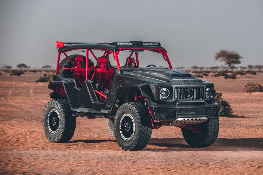 Brabus 900 Crawler is a mad 900 PS/1,050 Nm hardcore off-roader with a Mercedes G-Wagen face 1451323