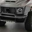 Brabus 900 Crawler is a mad 900 PS/1,050 Nm hardcore off-roader with a Mercedes G-Wagen face