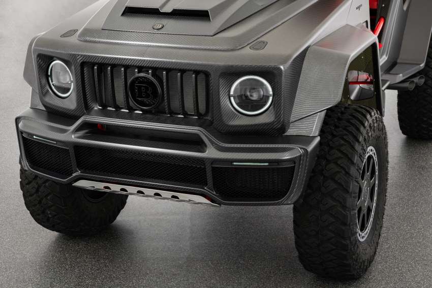 Brabus 900 Crawler is a mad 900 PS/1,050 Nm hardcore off-roader with a Mercedes G-Wagen face 1451422