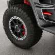 Brabus 900 Crawler is a mad 900 PS/1,050 Nm hardcore off-roader with a Mercedes G-Wagen face