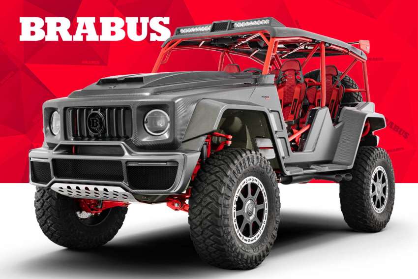 Brabus 900 Crawler is a mad 900 PS/1,050 Nm hardcore off-roader with a Mercedes G-Wagen face 1451455