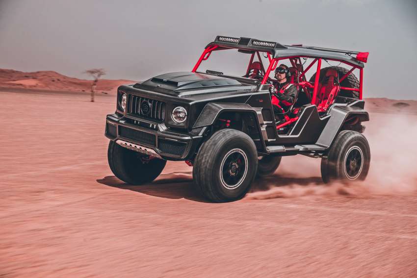 Brabus 900 Crawler is a mad 900 PS/1,050 Nm hardcore off-roader with a Mercedes G-Wagen face 1451330