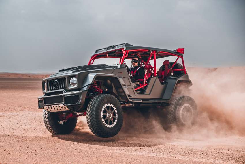 Brabus 900 Crawler is a mad 900 PS/1,050 Nm hardcore off-roader with a Mercedes G-Wagen face 1451331