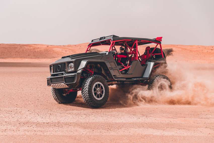 Brabus 900 Crawler is a mad 900 PS/1,050 Nm hardcore off-roader with a Mercedes G-Wagen face 1451333