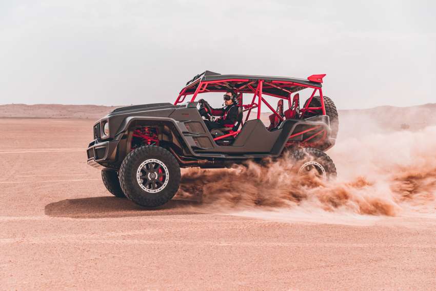 Brabus 900 Crawler is a mad 900 PS/1,050 Nm hardcore off-roader with a Mercedes G-Wagen face 1451334