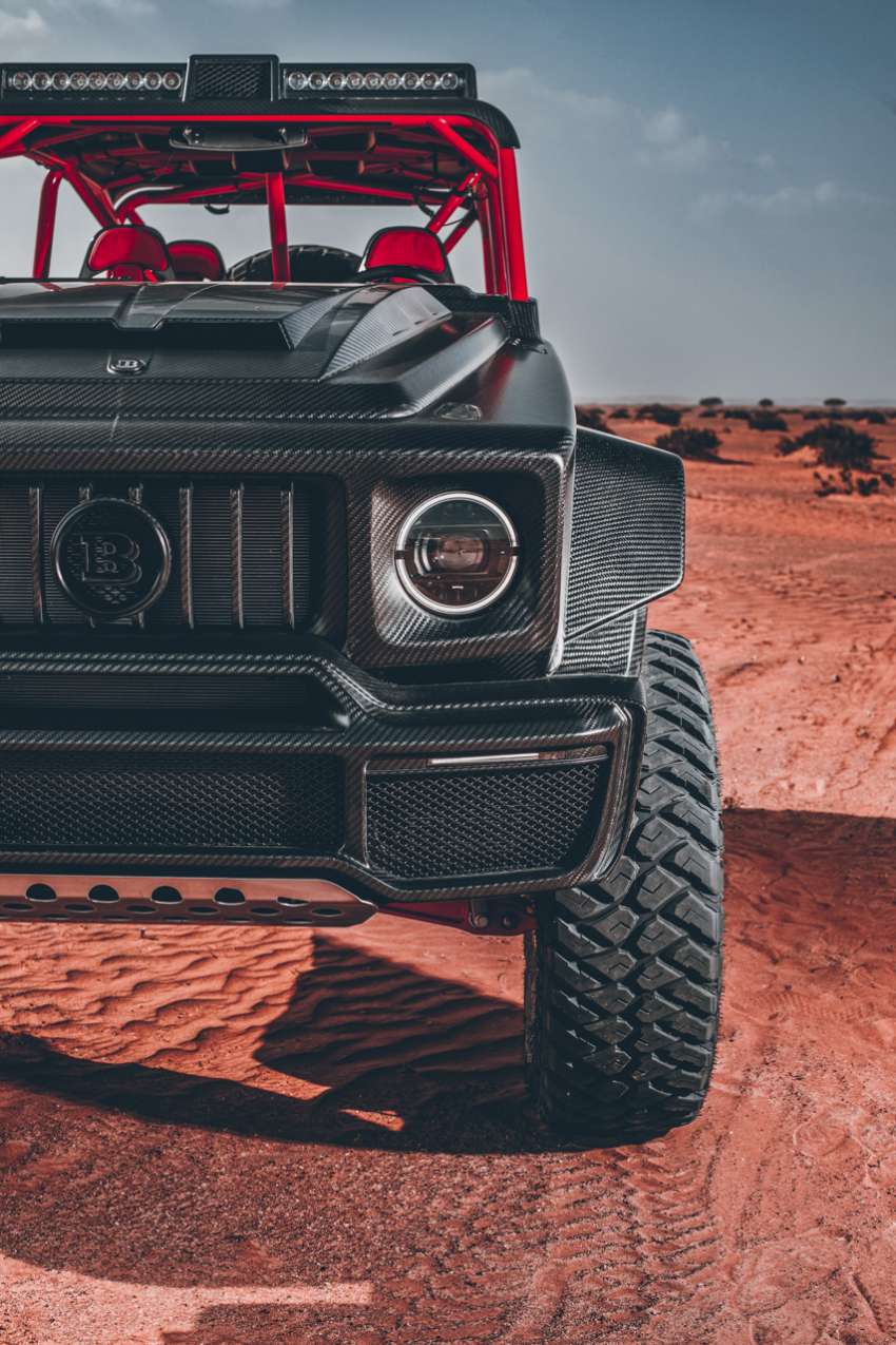 Brabus 900 Crawler is a mad 900 PS/1,050 Nm hardcore off-roader with a Mercedes G-Wagen face 1451313