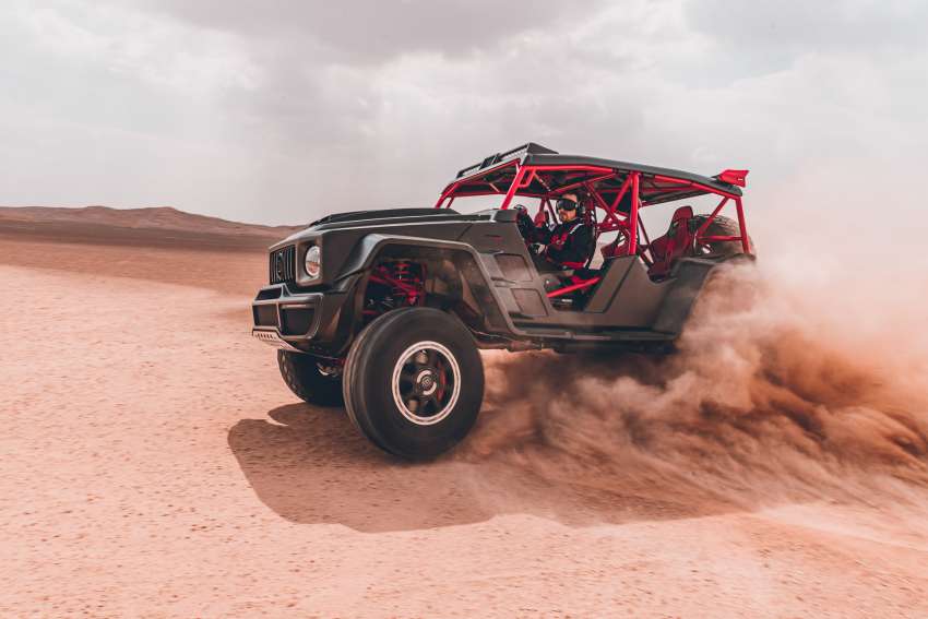 Brabus 900 Crawler is a mad 900 PS/1,050 Nm hardcore off-roader with a Mercedes G-Wagen face 1451336