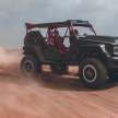 Brabus 900 Crawler is a mad 900 PS/1,050 Nm hardcore off-roader with a Mercedes G-Wagen face