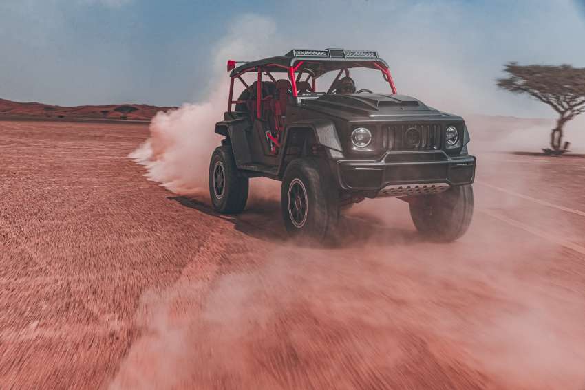 Brabus 900 Crawler is a mad 900 PS/1,050 Nm hardcore off-roader with a Mercedes G-Wagen face 1451343