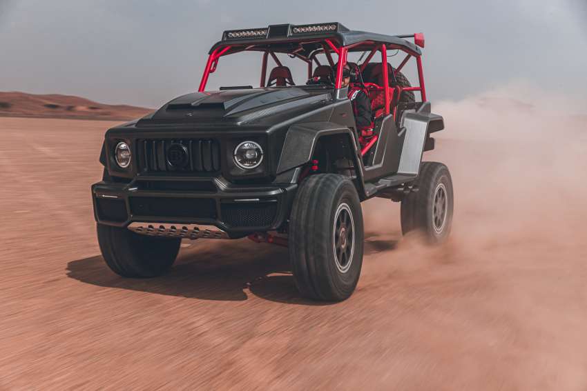 Brabus 900 Crawler is a mad 900 PS/1,050 Nm hardcore off-roader with a Mercedes G-Wagen face 1451344