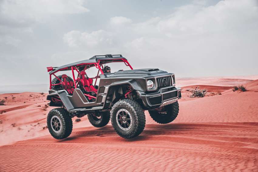 Brabus 900 Crawler is a mad 900 PS/1,050 Nm hardcore off-roader with a Mercedes G-Wagen face 1451314