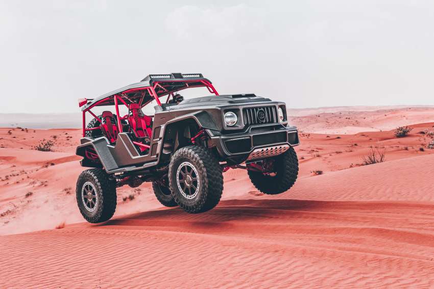 Brabus 900 Crawler is a mad 900 PS/1,050 Nm hardcore off-roader with a Mercedes G-Wagen face 1451349