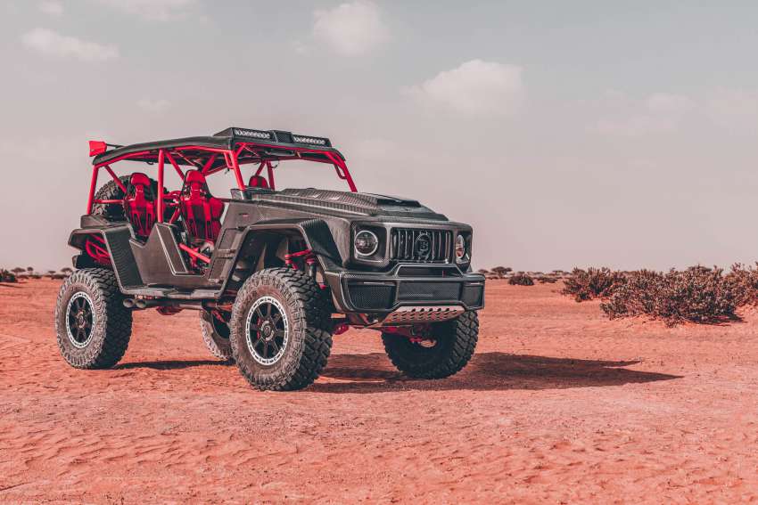Brabus 900 Crawler is a mad 900 PS/1,050 Nm hardcore off-roader with a Mercedes G-Wagen face 1451353
