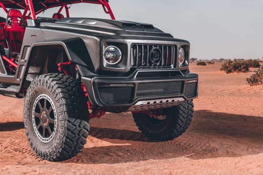 Brabus 900 Crawler is a mad 900 PS/1,050 Nm hardcore off-roader with a Mercedes G-Wagen face 1451354