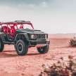 Brabus 900 Crawler is a mad 900 PS/1,050 Nm hardcore off-roader with a Mercedes G-Wagen face