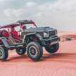 Brabus 900 Crawler is a mad 900 PS/1,050 Nm hardcore off-roader with a Mercedes G-Wagen face