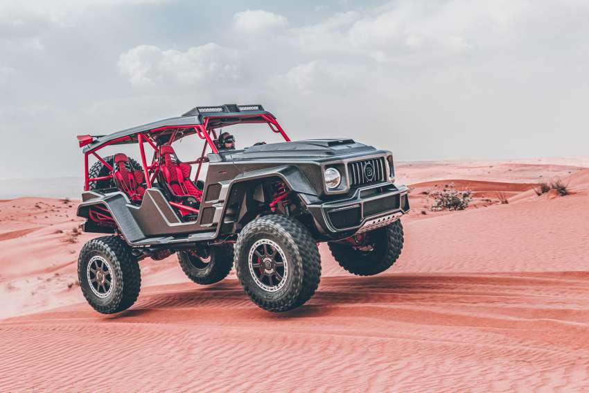 Brabus 900 Crawler is a mad 900 PS/1,050 Nm hardcore off-roader with a Mercedes G-Wagen face 1451388