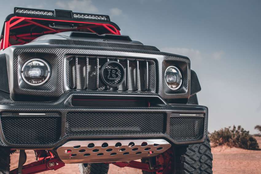 Brabus 900 Crawler is a mad 900 PS/1,050 Nm hardcore off-roader with a Mercedes G-Wagen face 1451321