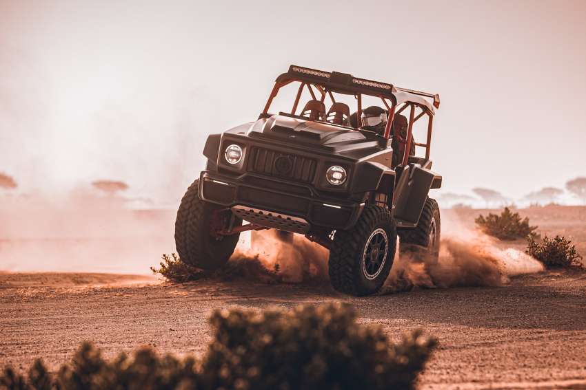 Brabus 900 Crawler is a mad 900 PS/1,050 Nm hardcore off-roader with a Mercedes G-Wagen face 1451396