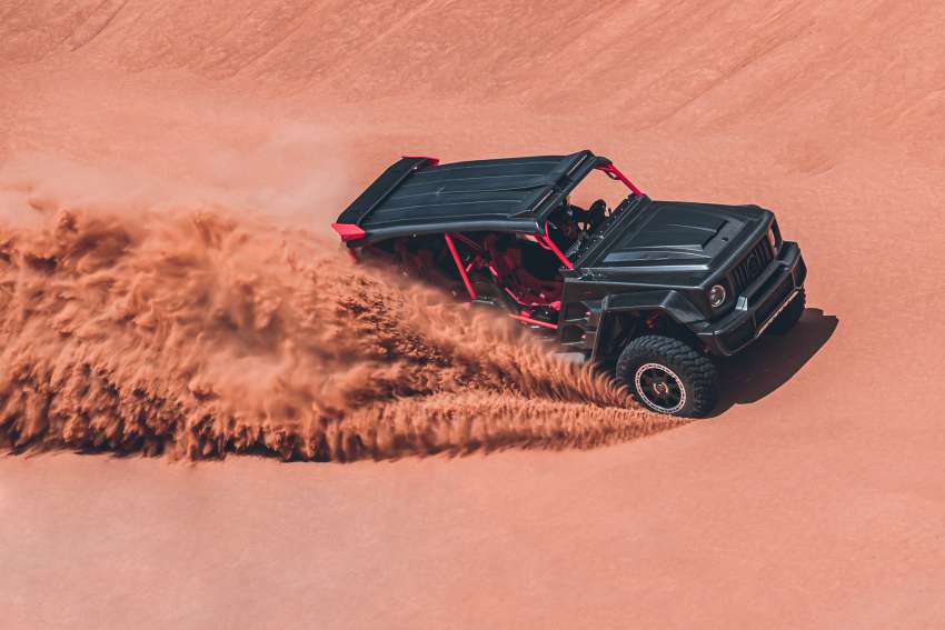 Brabus 900 Crawler is a mad 900 PS/1,050 Nm hardcore off-roader with a Mercedes G-Wagen face 1451398
