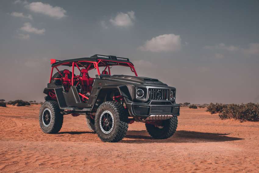 Brabus 900 Crawler is a mad 900 PS/1,050 Nm hardcore off-roader with a Mercedes G-Wagen face 1451322
